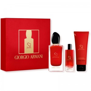 Set pentru femei Armani SI PASSIONE - Eau de Parfum 100 ml + 15 ml + Loțiune de corp 75 ml