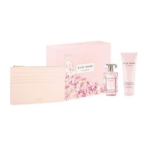 Set pentru femei Elie Saab Le Parfum Rose Couture - Eau de Toilette 50 ml + Loțiune de corp 75 ml + Geantă