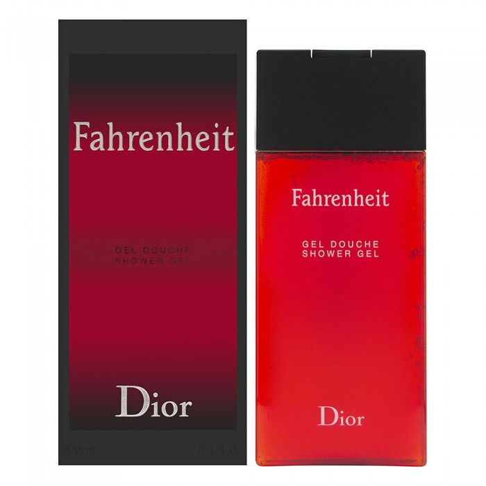 Christian Dior Fahrenheit - Gel de duș pentru bărbați 200 ml Gel de duș