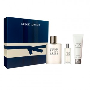 Set pentru bărbați Armani Acqua di Gio - Apă de toaletă 100 ml + 15 ml + Gel de duș 75 ml Set pentru bărbați Armani Acqua di Gio - Apă de toaletă 100 ml + 15 ml + Gel de duș 75 ml