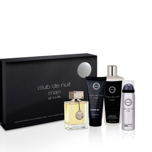Set pentru bărbați Armaf Club De Nuit - Eau de Toilette 105 ml + Deodorant 50 ml + Gel de duș 100 ml + Șampon 250 ml