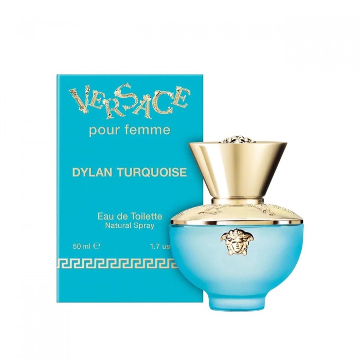 Versace Dylan Turquoise - Apă de toaletă pentru femei 50 ml Versace Dylan Turquoise - Apă de toaletă pentru femei 50 ml Parfumuri