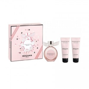 Set pentru femei Rochas Mademoiselle - Eau de Parfum 50 ml + Loțiune de corp 50 ml + Gel de duș 50 ml
