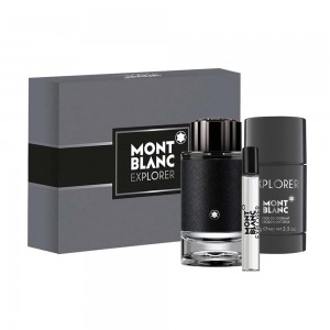 Set pentru bărbați Mont Blanc EXPLORER - Eau de Parfum 100 ml + 7,5 ml + Deo-stick 75 ml Set pentru bărbați Mont Blanc EXPLORER - Eau de Parfum 100 ml + 7,5 ml + Deo-stick 75 ml