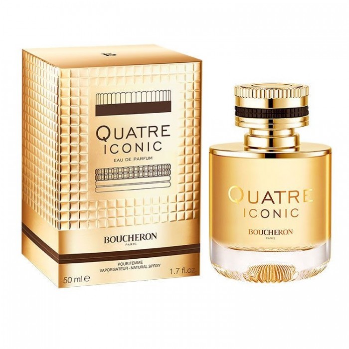 Boucheron Quatre Iconic - Eau de Parfum pentru femei 50 ml Boucheron Quatre Iconic - Eau de Parfum pentru femei 50 ml Parfumuri