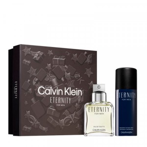 Set pentru bărbați Calvin Klein Eternity - Eau de Toilette 100 ml + Deodorant 150 ml