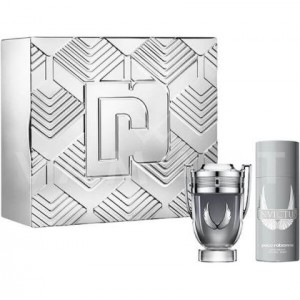 Set pentru bărbați Paco Rabanne Invictus Platinum - Eau de Parfum 100 ml + Deodorant Invictus 150 ml