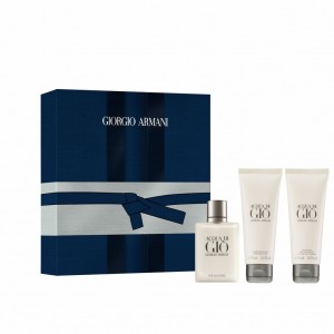 Set pentru bărbați Armani Acqua di Gio - Apă de toaletă 50 ml + Balsam după ras 75 ml + Gel de duș 75 ml Set pentru bărbați Armani Acqua di Gio - Apă de toaletă 50 ml + Balsam după ras 75 ml + Gel de duș 75 ml