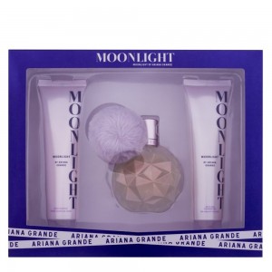 Set pentru femei Ariana Grande Moonlight - Eau de Parfum 100 ml + Loțiune de corp 100 ml + Gel de duș 100 ml Set pentru femei Ariana Grande Moonlight - Eau de Parfum 100 ml + Loțiune de corp 100 ml + Gel de duș 100 ml