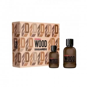 Set pentru bărbați DsQuared Original Wood - Eau de Parfum 100 ml + 30 ml