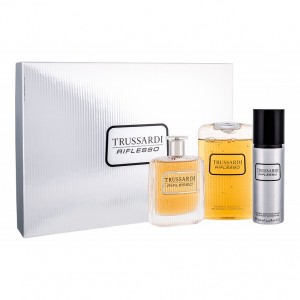 Set pentru bărbați Trussardi Riflesso - Eau de Toilette 100 ml + Gel de duș 200 ml + Deodorant 100 ml Set pentru bărbați Trussardi Riflesso - Eau de Toilette 100 ml + Gel de duș 200 ml + Deodorant 100 ml