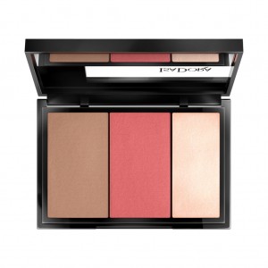 IsaDora Face Sculptor 3in1 - Paletă de conturare 63, Mauve Classic