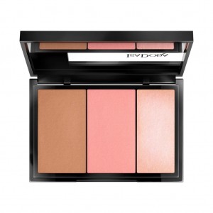IsaDora Face Sculptor 3in1 - Paletă de conturare 62, Cool Pink