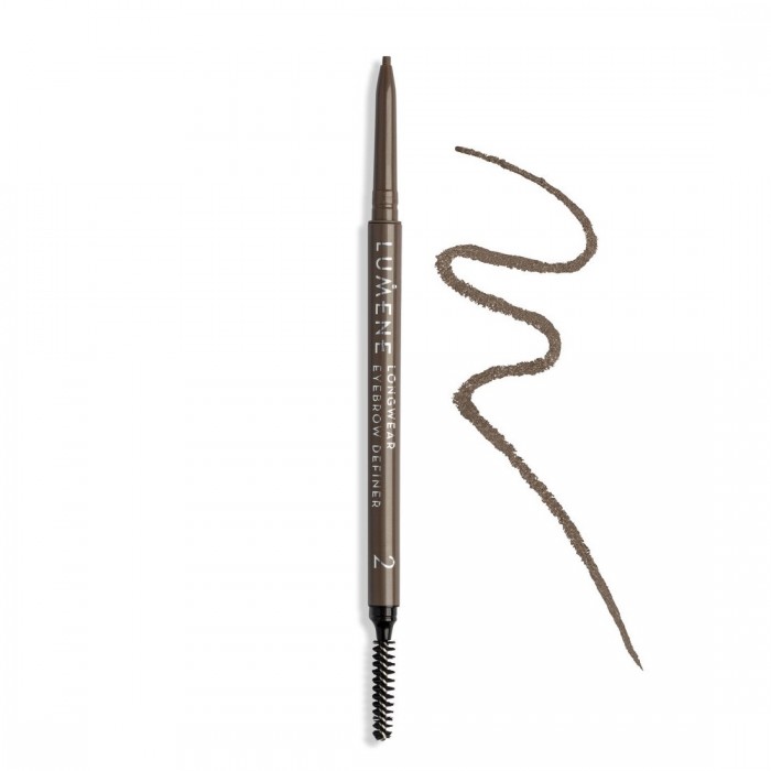 Creion sprâncene cu durată lungă Lumene Longwear Eyebrow Definer 2, Taupe Preț pentru Creion sprâncene cu durată lungă Lumene Longwear Eyebrow Definer 2, Taupe