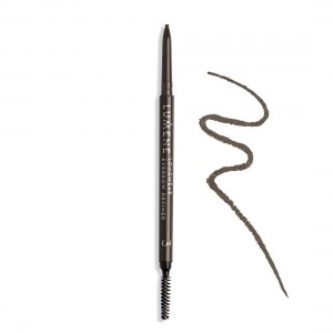 Lumene Longwear Eyebrow Definer - Creion lung-durabil pentru sprâncene 3, Ash Brown