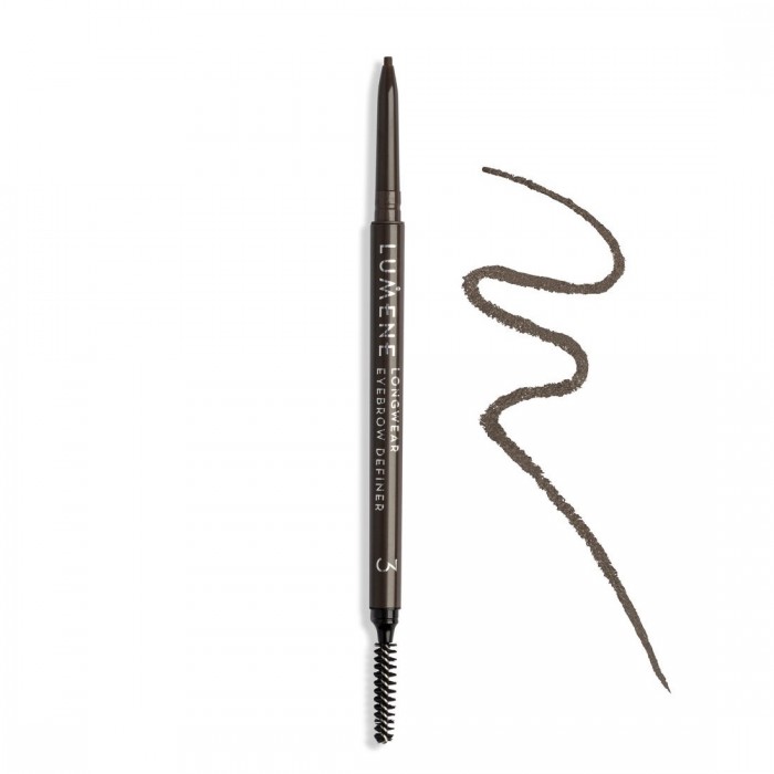 Preț pentru Lumene Longwear Eyebrow Definer - Creion lung-durabil pentru sprâncene 3, Ash Brown