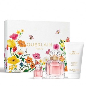 Set pentru femei Guerlain Mon Guerlain - Eau de Parfum 50 ml + Mini 5 ml + Loțiune de corp 75 ml