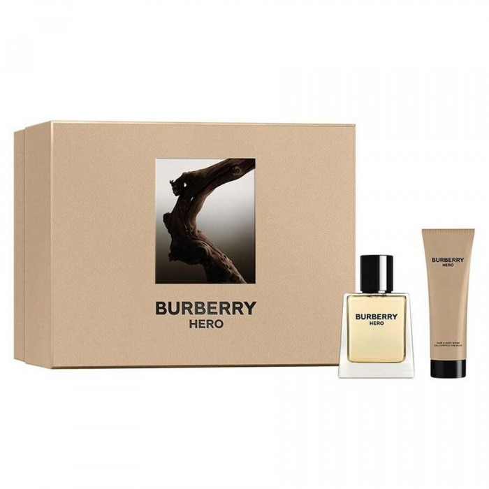 Preț pentru Set pentru bărbați Burberry Hero - Eau de Toilette 50 ml + Gel de duș 75 ml