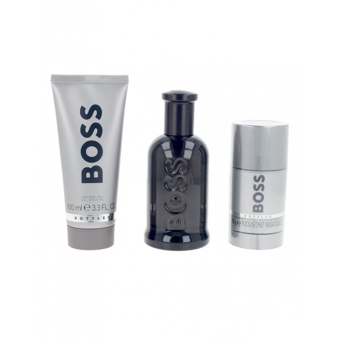 Set pentru bărbați Hugo Boss Bottled - Parfum 100 ml + Gel de duș 100 ml + Deodorant stick 75 ml Preț pentru Set pentru bărbați Hugo Boss Bottled - Parfum 100 ml + Gel de duș 100 ml + Deodorant stick 75 ml