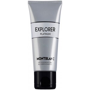 Mont Blanc Explorer Platinum - Gel de duș pentru bărbați 100 ml