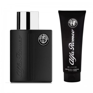Set pentru bărbați Alfa Romeo Black - Eau de Toilette 125 ml + Gel de duș 90 ml Set pentru bărbați Alfa Romeo Black - Eau de Toilette 125 ml + Gel de duș 90 ml