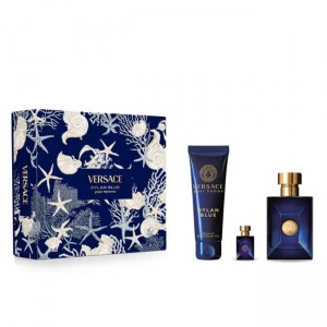 Set pentru bărbați Versace Dylan Blue - Eau de Toilette 100 ml + 5 ml + Gel de duș 150 ml Set pentru bărbați Versace Dylan Blue - Eau de Toilette 100 ml + 5 ml + Gel de duș 150 ml
