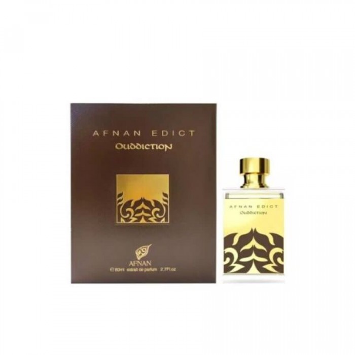 Afnan Edict Ouddiction Extrait de Parfum - Parfum unisex 80 ml Preț pentru Afnan Edict Ouddiction Extrait de Parfum - Parfum unisex 80 ml
