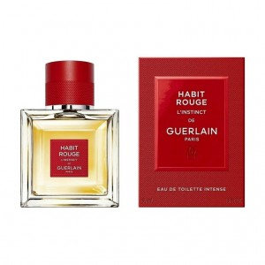Guerlain Habit Rouge L'Instinct Intense Eau de Toilette - Apă de toaletă pentru bărbați 50 ml