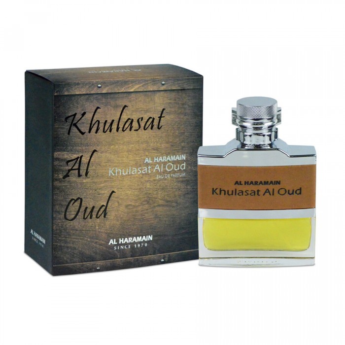 Preț pentru Al Haramain Khulasat Al Oud Eau de Parfum - Apă de parfum pentru bărbați 100 ml