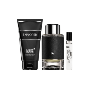 Set pentru bărbați Montblanc Explorer - Apă de parfum 100 ml + 100 ml + 7.5 ml Set pentru bărbați Montblanc Explorer - Apă de parfum 100 ml + 100 ml + 7.5 ml