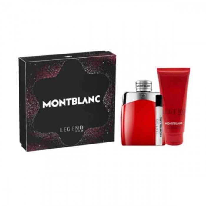 Preț pentru Set pentru bărbați Montblanc Legend Red - Apă de parfum 100 ml + 100 ml + 7,5 ml