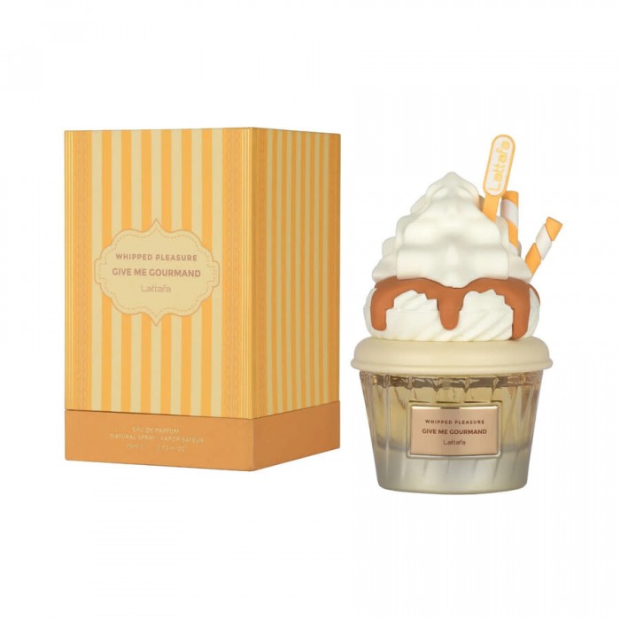 Lattafa Give Me Gourmand Whipped Pleasure Eau de Parfum - Apă de parfum pentru femei 75 ml Preț pentru Lattafa Give Me Gourmand Whipped Pleasure Eau de Parfum - Apă de parfum pentru femei 75 ml