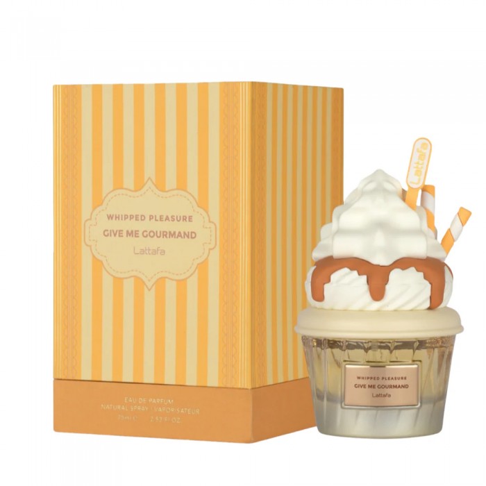 Lattafa Give Me Gourmand Whipped Pleasure Eau de Parfum - Apă de parfum pentru femei 75 ml Preț pentru Lattafa Give Me Gourmand Whipped Pleasure Eau de Parfum - Apă de parfum pentru femei 75 ml