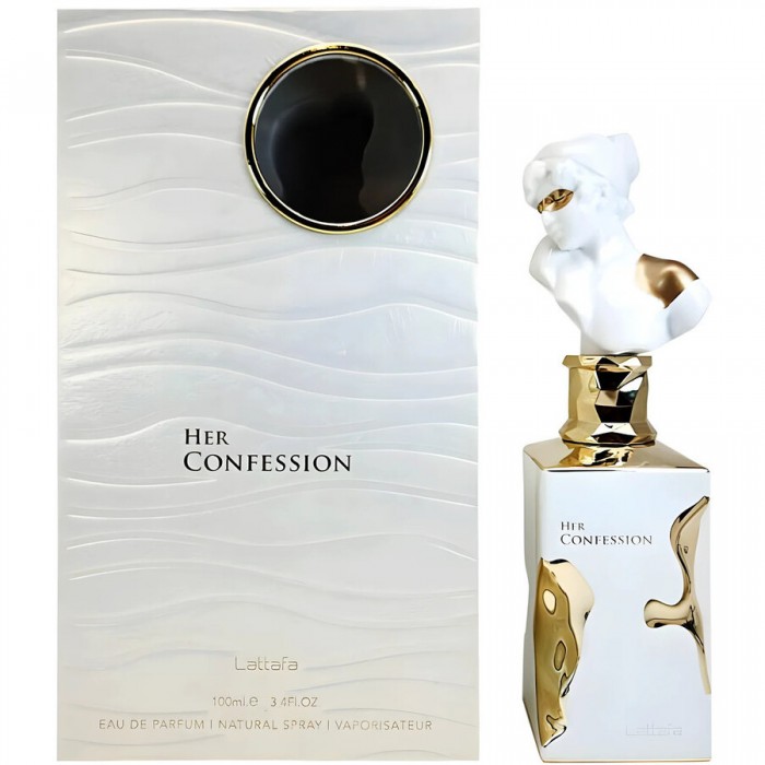 Lattafa Her Confession Eau de Parfum - Apă de parfum pentru femei 100 ml Preț pentru Lattafa Her Confession Eau de Parfum - Apă de parfum pentru femei 100 ml