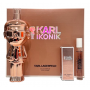 Preț pentru Set pentru femei Karl Lagerfeld Ikonik - Apă de parfum 100 ml + Mini Apă de parfum 7.5 ml + Mini Apă de parfum 4.5 ml