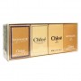 Set pentru femei Chloe Miniaturas - Mini 5 ml + Mini 5 ml + Mini 5 ml + Mini 5 ml (Set de 4 miniaturi: Chloe, Luminese, Nomade, Nomade Nuit) Preț pentru Set pentru femei Chloe Miniaturas - Mini 5 ml + Mini 5 ml + Mini 5 ml + Mini 5 ml (Set de 4 miniaturi: Chloe, Luminese, Nomade, Nomade Nuit)