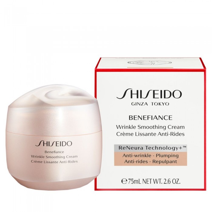 Shiseido Benefiance Wrinkle Smoothing Day Cream - Cremă de zi 75 ml Preț pentru Shiseido Benefiance Wrinkle Smoothing Day Cream - Cremă de zi 75 ml