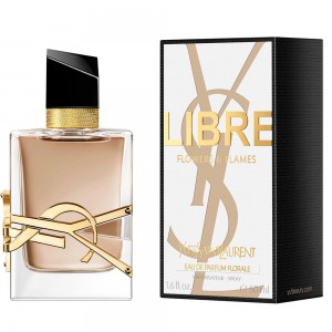 Yves Saint Laurent Libre Flowers & Flames Eau de Parfum - Apă de parfum pentru femei 50 ml (Floral)