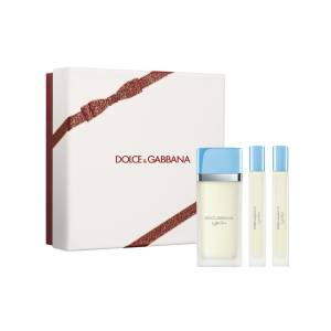 Set pentru femei Dolce & Gabbana Light Blue 2025 - Apă de toaletă 50 ml + Mini Apă de toaletă 10 ml + Mini Apă de toaletă 10 ml