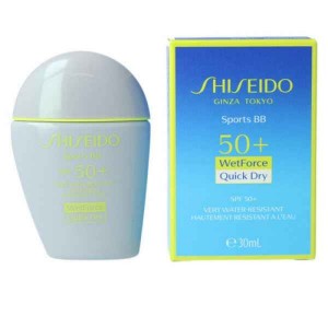 Shiseido Sports BB Cream Wet Force Quick Dry SPF50+ - Medium Dark - Special Care 30 ml (SPF50+, nuanță medium dark) Shiseido Sports BB Cream Wet Force Quick Dry SPF50+ - Medium Dark - Special Care 30 ml (SPF50+, nuanță medium dark)