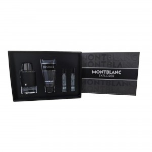 Set pentru bărbați Montblanc Explorer - Apă de parfum 100 ml + Mini Apă de parfum 7,5 ml + Mini Apă de parfum 7,5 ml + Gel de duș 100 ml