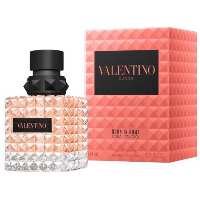 Valentino Donna Born In Roma Coral Fantasy Eau de Parfum - Apă de parfum pentru femei 50 ml Preț pentru Valentino Donna Born In Roma Coral Fantasy Eau de Parfum - Apă de parfum pentru femei 50 ml