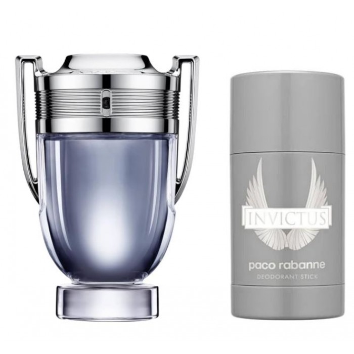 Set pentru bărbați Paco Rabanne Invictus - Apă de toaletă 100 ml + Deodorant stick 75 ml Preț pentru Set pentru bărbați Paco Rabanne Invictus - Apă de toaletă 100 ml + Deodorant stick 75 ml