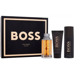 Set pentru bărbați Hugo Boss The Scent - Apă de toaletă 100 ml + Deodorant spray 150 ml + Gel de duș 100 ml