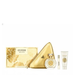 Set pentru femei Guess Bella Vita - Apă de parfum 100 ml + Loțiune de corp 100 ml + Mini apă de parfum 15 ml + Geantă Set pentru femei Guess Bella Vita - Apă de parfum 100 ml + Loțiune de corp 100 ml + Mini apă de parfum 15 ml + Geantă