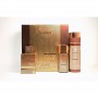 Preț pentru Set unisex Al Haramain Amber Oud Gold Edition - Apă de parfum 75 ml + Apă de parfum 30 ml + Deodorant spray 200 ml
