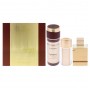 Preț pentru Set unisex Al Haramain Amber Oud Gold Edition - Apă de parfum 75 ml + Apă de parfum 30 ml + Deodorant spray 200 ml