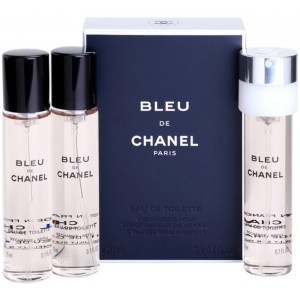 Chanel BLEU de Chanel - Eau de Toilette pentru bărbați 3x20 ml Rezerve Chanel BLEU de Chanel - Eau de Toilette pentru bărbați 3x20 ml Rezerve