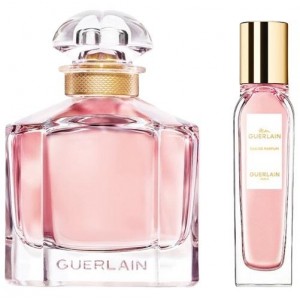 Set pentru femei Guerlain Mon Guerlain - Eau de Parfum pentru femei 100 ml + 15 ml