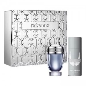 Set pentru bărbați Paco Rabanne INVICTUS - Eau de Toilette 100 ml + Deodorant 150 ml